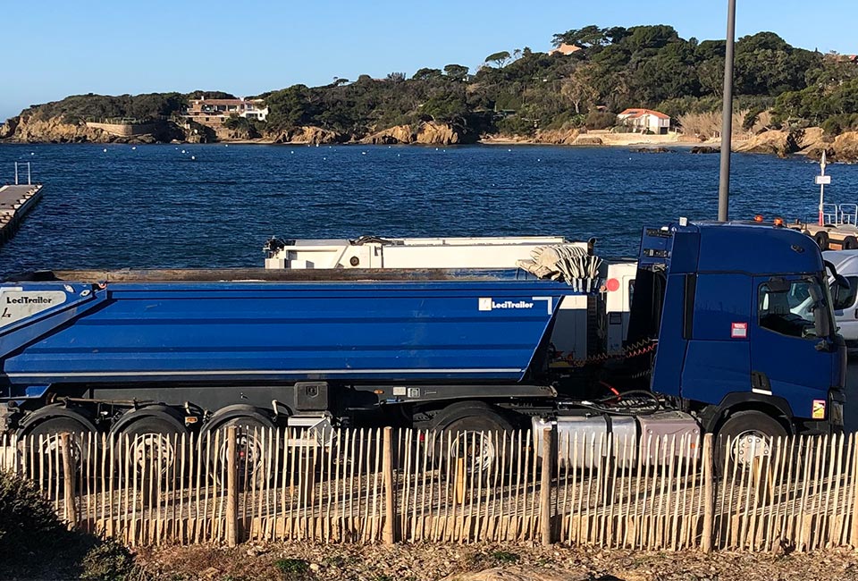 Location de camion benne dans le Var