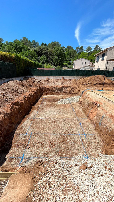 Travaux de terrassement à Solliès-Pont